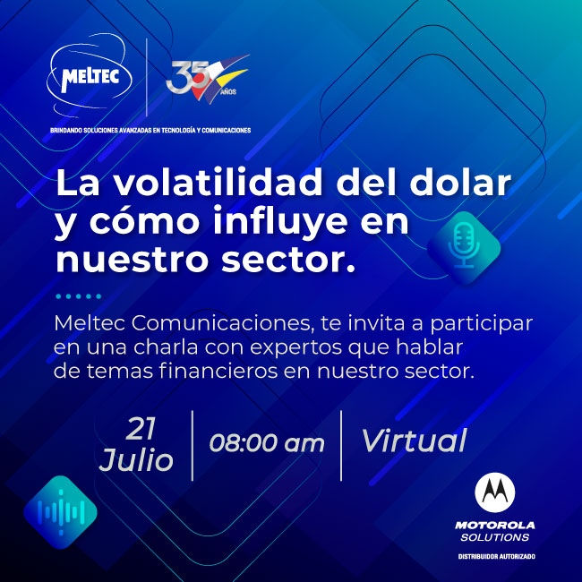MeltecCom's tweet photo. ¡Acompáñanos!  en una charla financiera sobre el rumbo de nuestro sector. 
En 10 minutos, Ingresa al siguiente link: https://t.co/Du35auRwYB  
.
#charla #meltec #finanzas https://t.co/lZDXXt0fAh