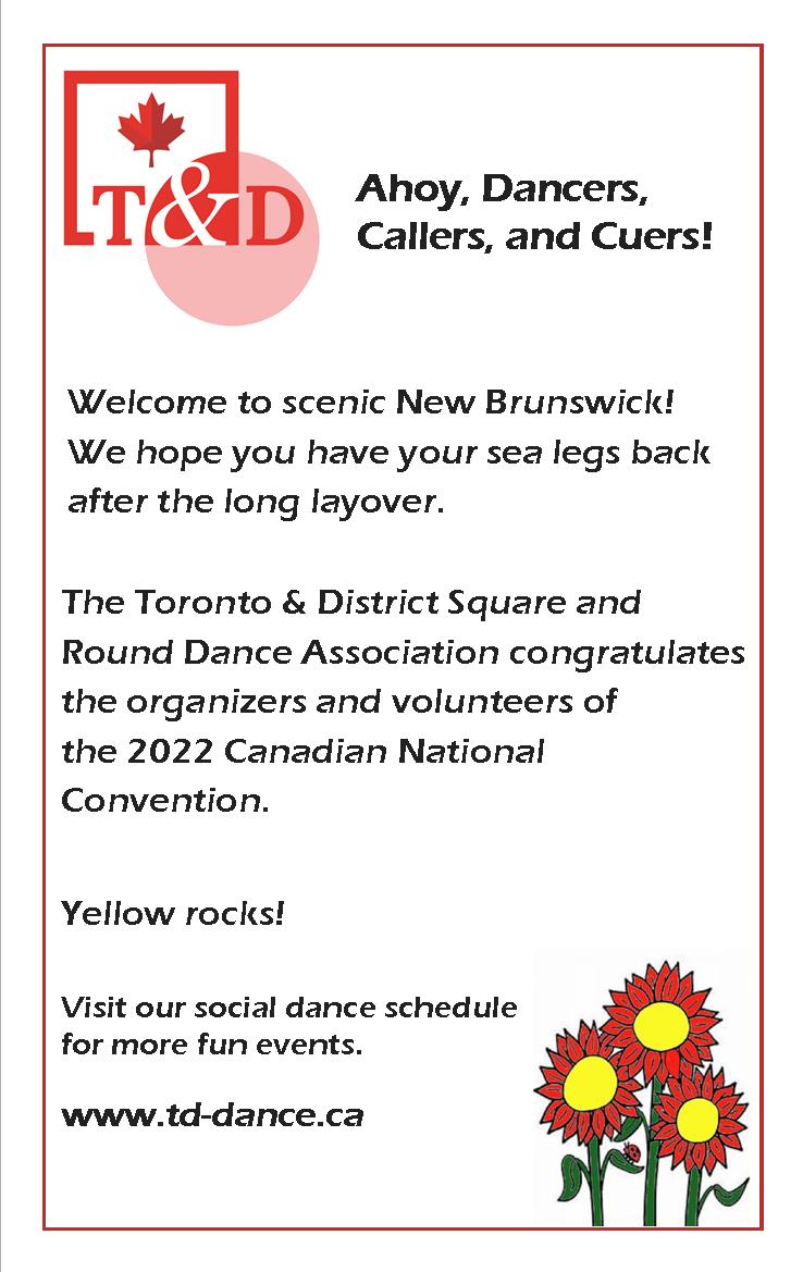 TD_dancing's tweet image. A big shout out to dancers gathering in Fredericton #NB for the Canadian National Square and Round Dance Convention. And kudos to the callers, cuers and organizers. Yellow rocks!