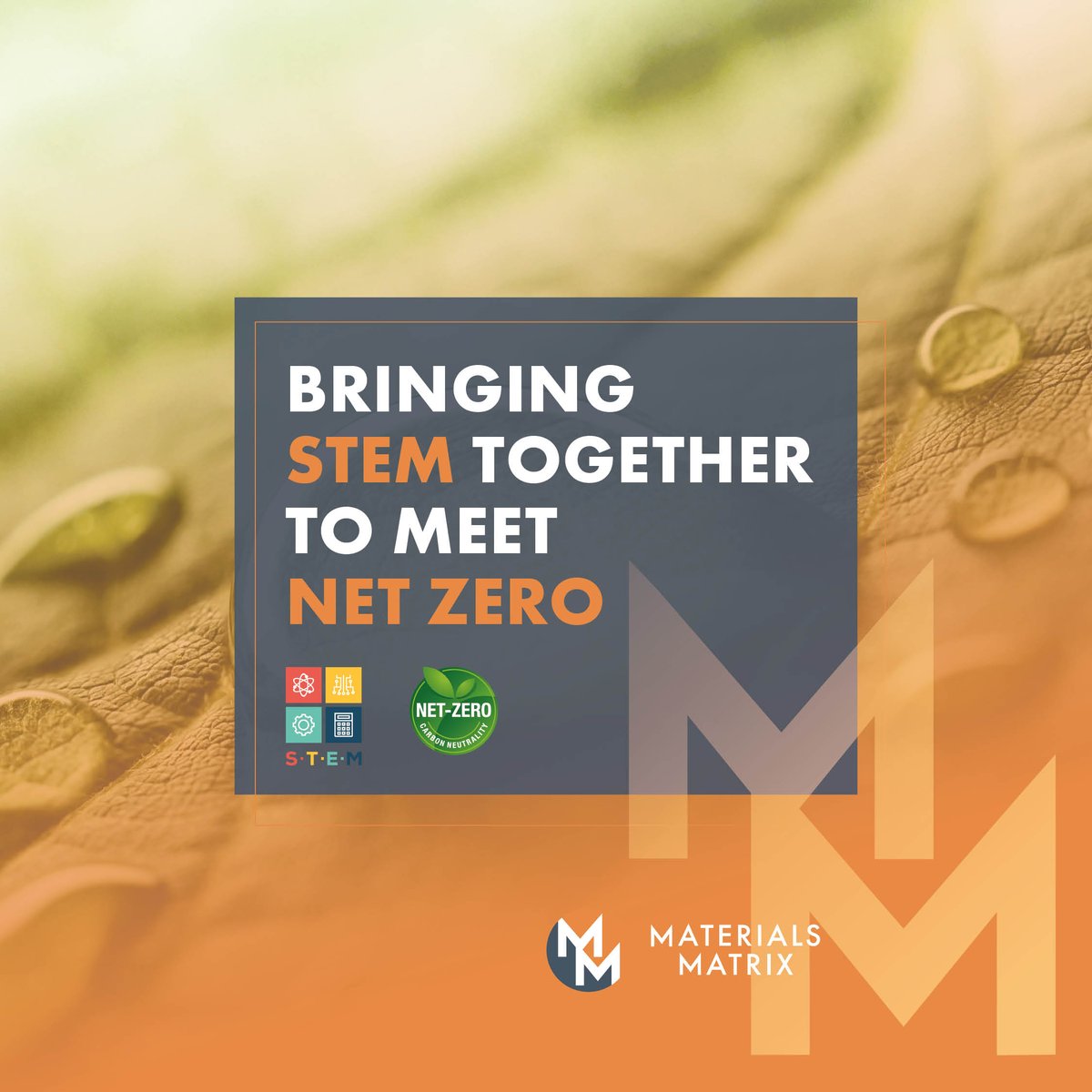 MaterialsMatrix's tweet photo. Bringing STEM together to meet Net Zero 🌍 ⚡ 

Join us to network, share knowledge and take your career to the next level 👉
 https://t.co/Yi9q2ylaA9 https://t.co/1AtwmMsjRy