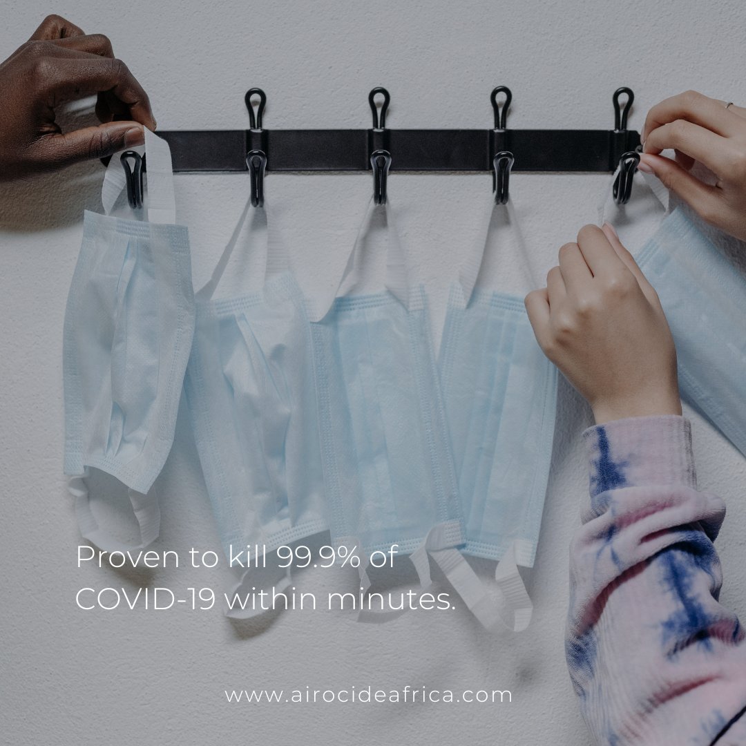 airocideafrica's tweet photo. When used properly, air purifiers can help reduce airborne contaminants including SARS-CoV-2, the virus that causes COVID-19, and other viruses in a building or small space.
https://t.co/xM1nGzsbtA
#Airocide #SafeEffectiveSimple #CleanAirRevolution #Covid19 #CovidFree https://t.co/EG5Q7T4mrf