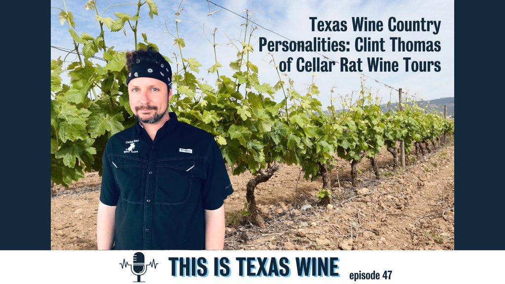 Glad to be back with episode 47! 💥 ⁠ Clint Thomas is his name, and the wine tour biz is his game. ⁠ ⁠ + How #txwine showed up in the Finger Lakes, wine competition results, and more news! 📰⁠ ⁠ Give it a listen today. Available on all podcast players. 🎧️⁠ ⁠