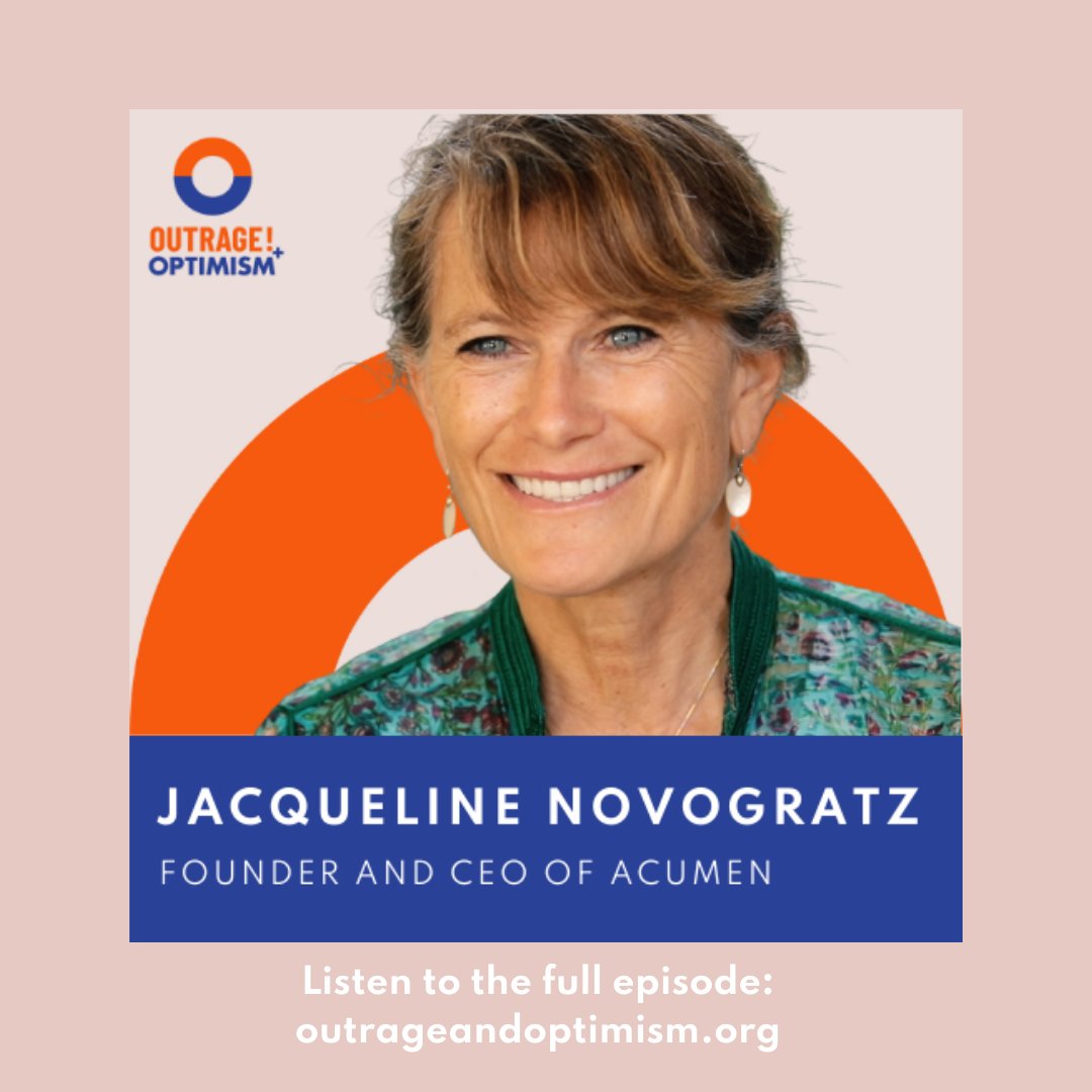 How do we use the tools of capitalism without being controlled by them? @tomcarnac @PaulOutrageAnd @CFigueres are joined this week by visionary entrepreneur @jnovogratz of @Acumen 🎧 bit.ly/3Pr7VUq 🎶 @GabrielleSey 🙏🏽💚