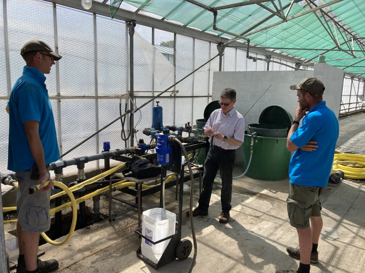 Hortifeeds's tweet photo. #Hortifeeds offer a lot more than just quality fertilisers. Our Agronomist @Waineroonie calibrates the #Dosatron #dilutors @RochfordGardens as part of their external audit compliance. 
Contact us to find out more👉https://t.co/HMHGkYOjTo 

#Horticulture #fertiliser #agronomy https://t.co/K0EWiNzunJ