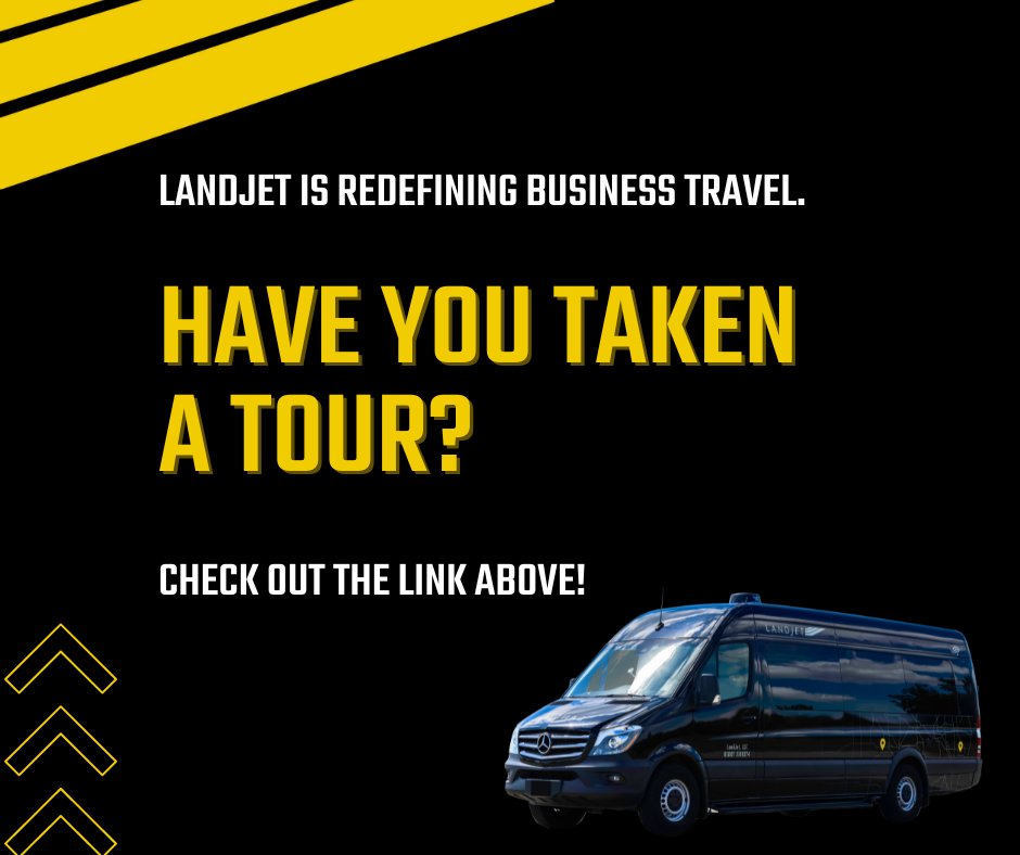 LandJet's tweet photo. Imagine - personal and collaborative workspaces, comfortable seating, Wifi, onboard TVs...Plus, door-to-door service! Have you taken a tour yet?
https://t.co/aZQeQjCGwy
#landjet #workfromtheroad #mobileoffice #businesstravel #achievemore #ridewithus #businesstravelredefined https://t.co/y4BpxVshHm