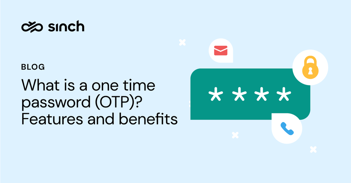 Looking for the low-down on one time passwords? 🤔 Check out our latest guide and discover everything you need to know  hi.sinch.com/Te1v50JYWl0