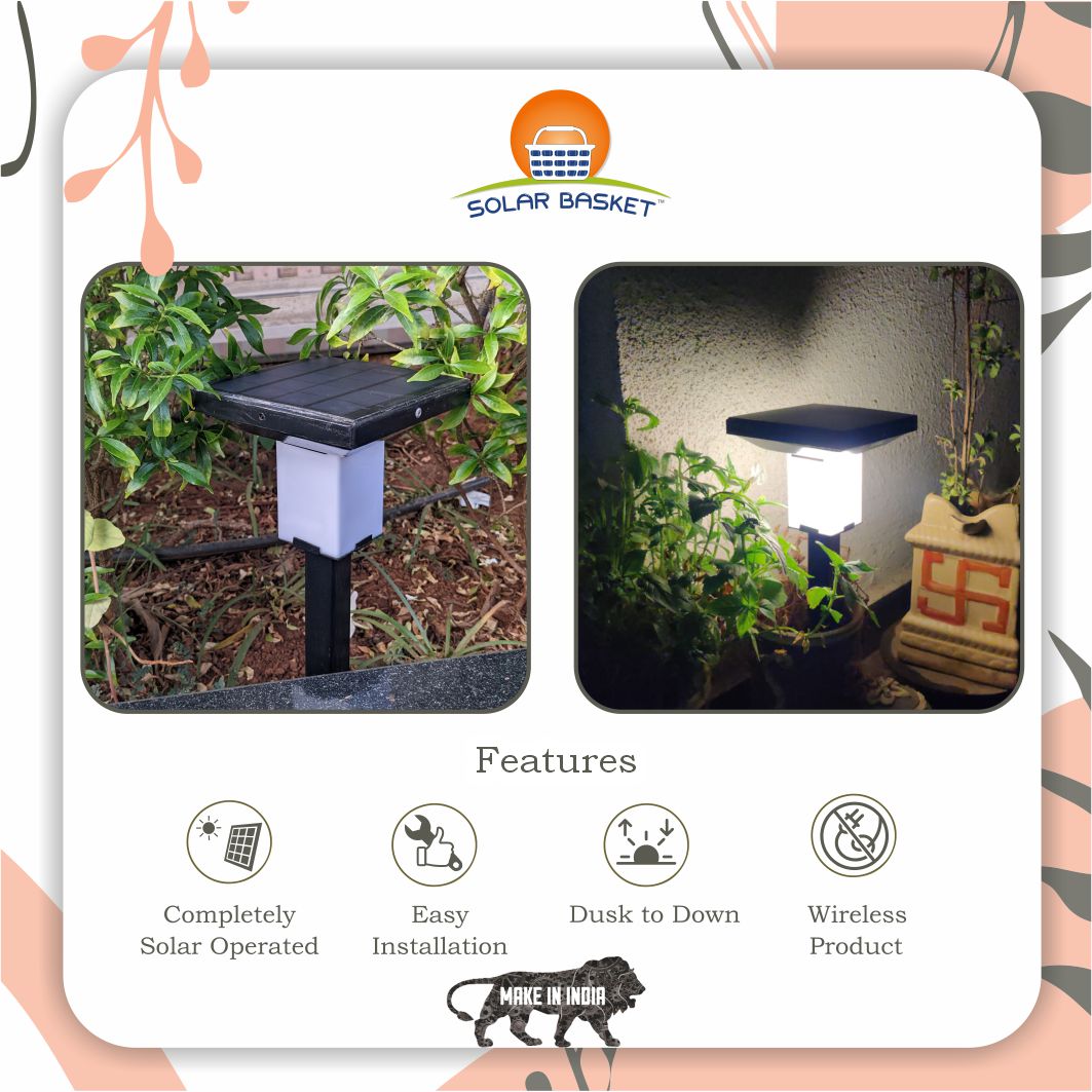 solar_basket's tweet photo. Solar Garden Lamps are an unique lighting solution and garden décor of the modern era.
These lamps have 3 modes.
1. First mode is for constant white light.
2. Second mode is for constant yellow light.
3. Third mode is for alternate colours for few seconds.
#solargardenlights https://t.co/ei79aqZDSQ