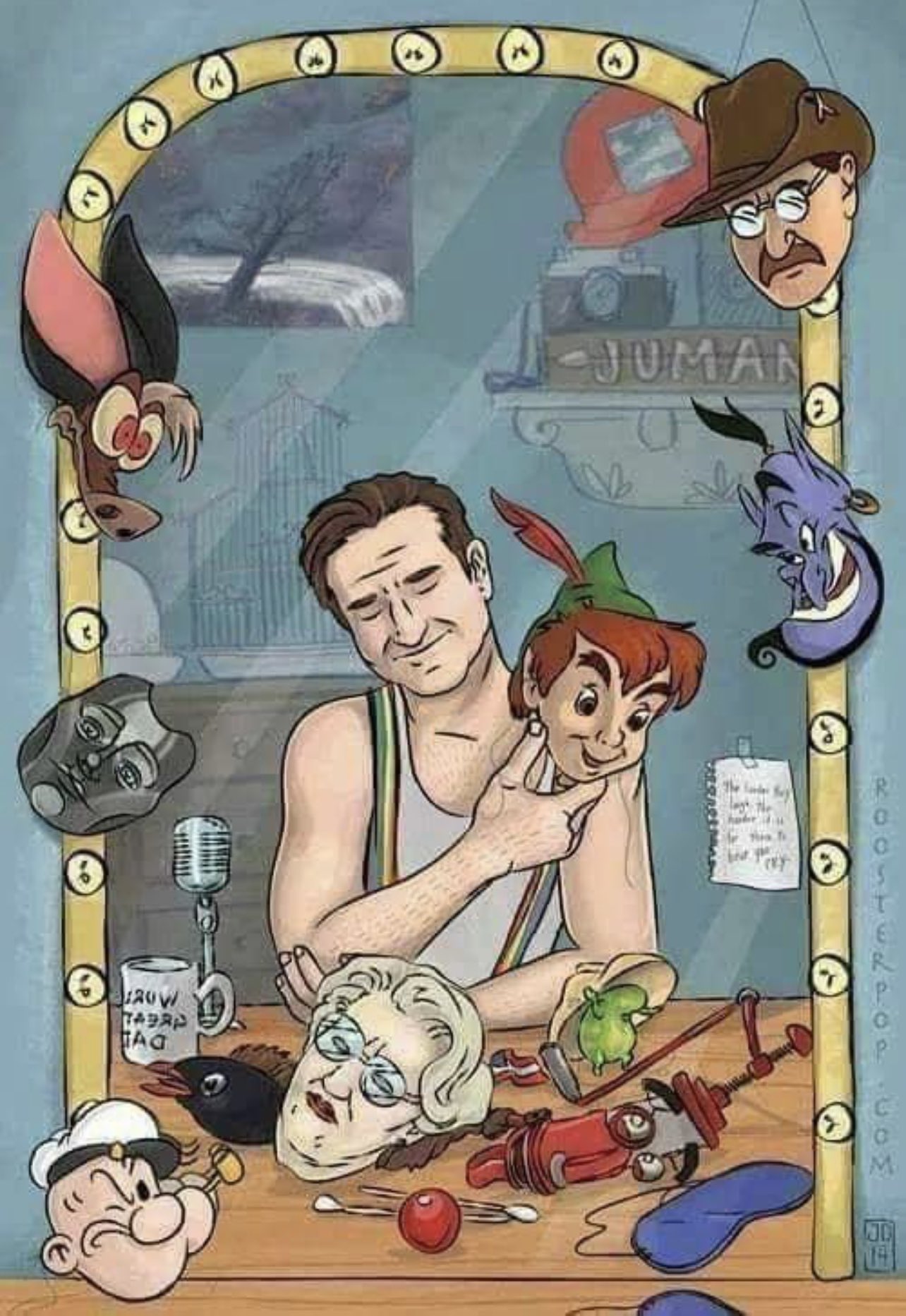Happy birthday Robin Williams     