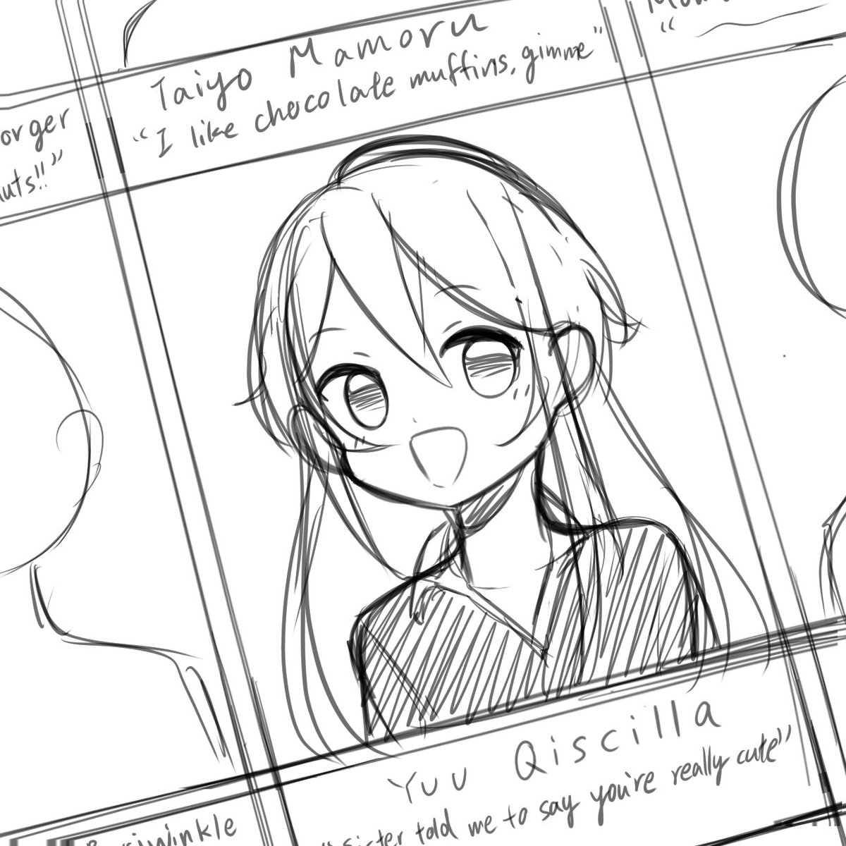 Yearbook wip :D #originalcharacter 