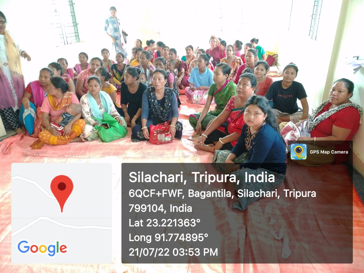 MCP training total 40 nos participant of SHG members under Silachari BMMU