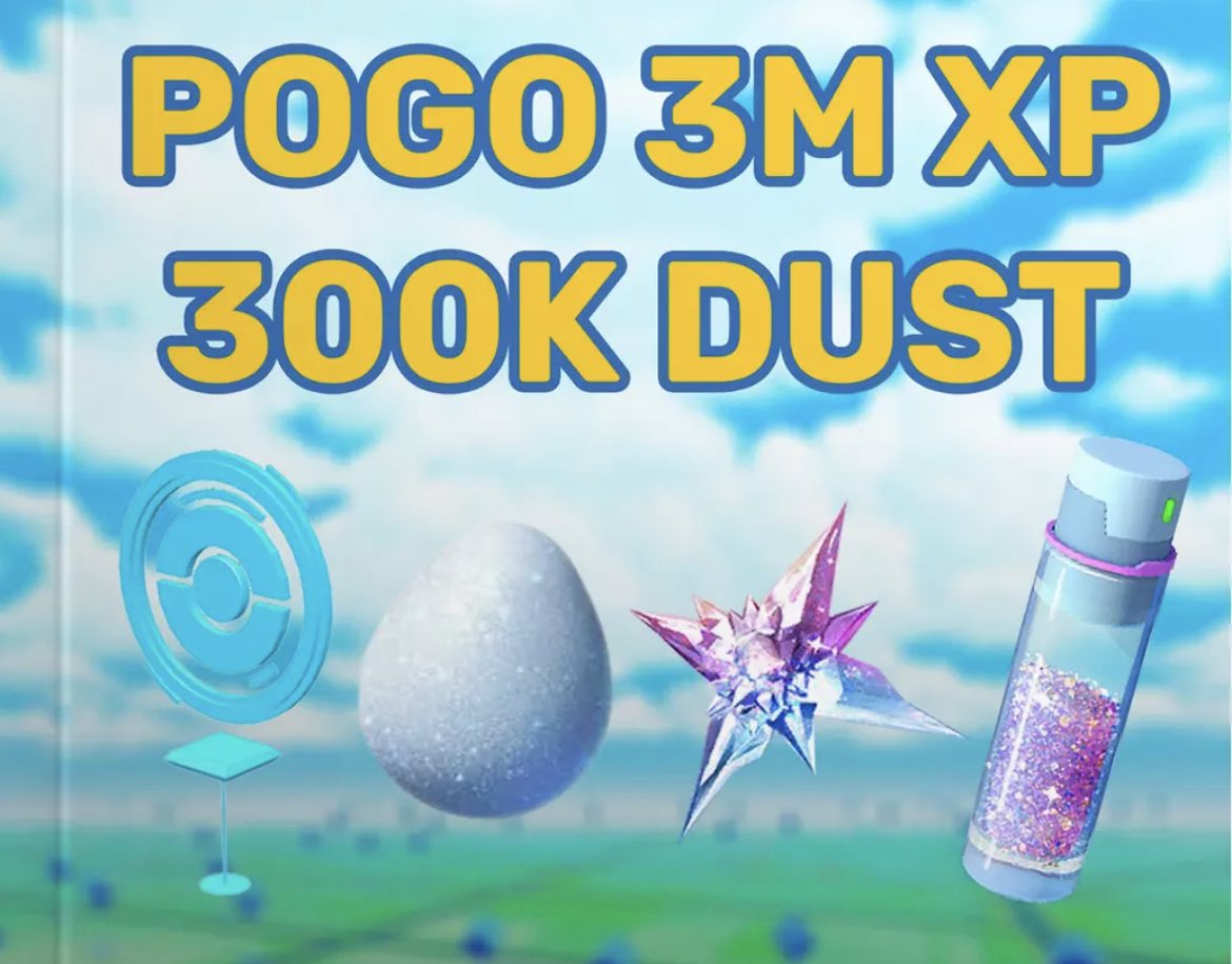 GoPasses's tweet image. 🚨SALE🚨 selling package for only $10. DM for more info. #PokemonGO #PokemonGOFest2022 #sellingpokemongo #pokemongosell #pokemongoaccount