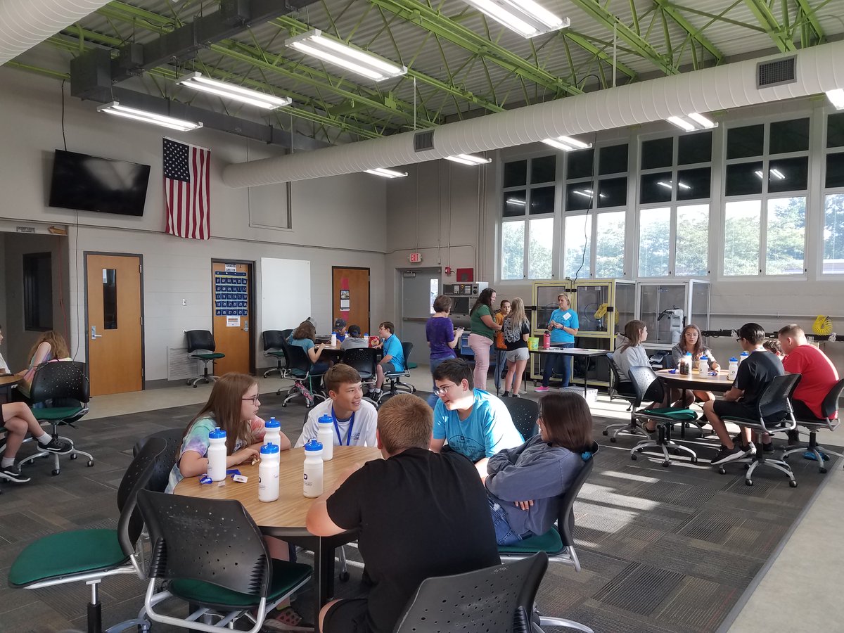 Tuesday's Summer Mfg Camp centered around Product Design &amp; Purchasing.   Hands-on activities, lunch, and a tour of Midmark Corporation gave campers a close up look at some of the great opportunities right here in Darke County!