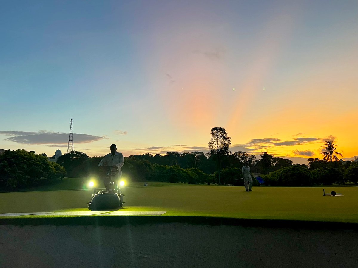 RThompsonTurf's tweet image. Great morning for mowing and Primo