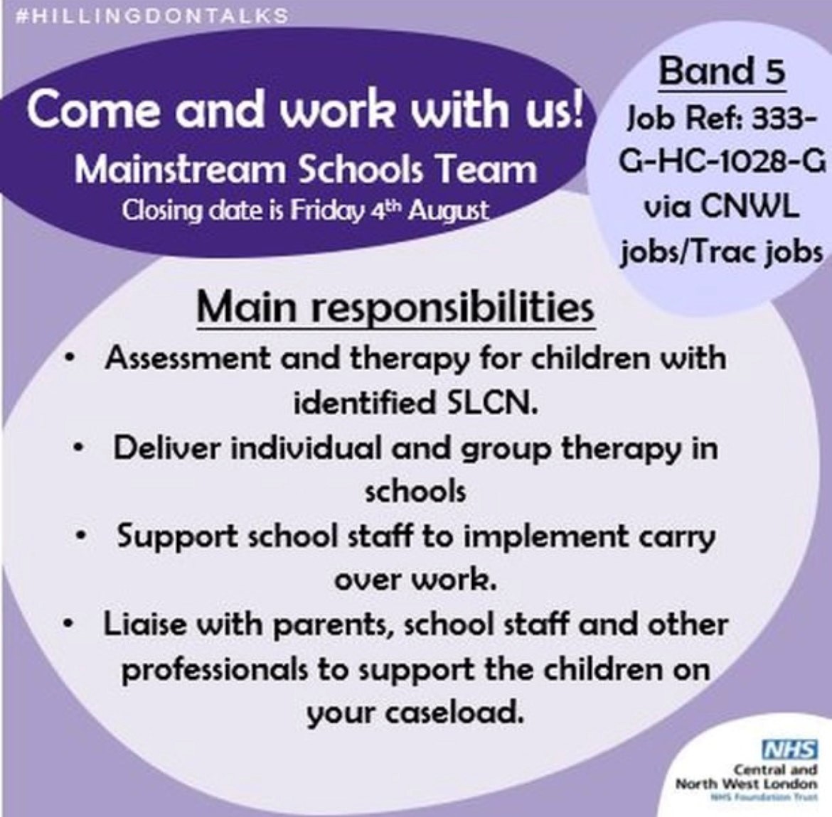 Hillingdon Children's Integrated Therapy Service tweet media