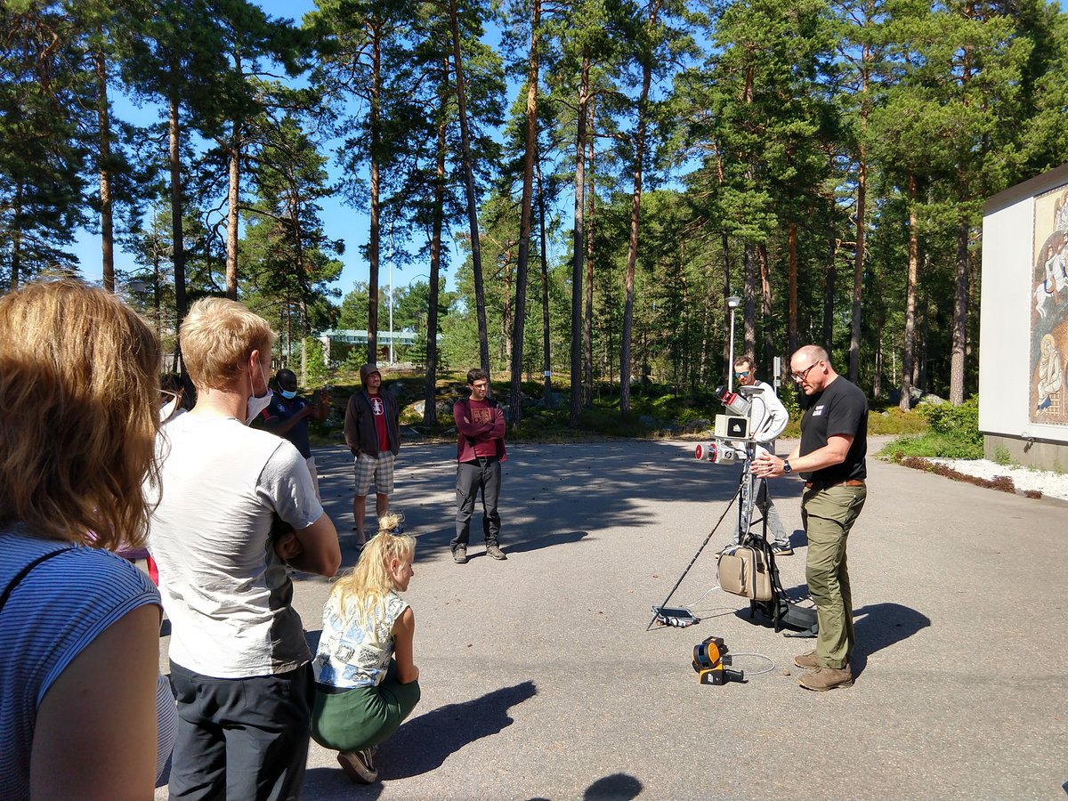 Rachel Gaulton (@gaultonrachel) on Twitter photo Last day of <a href="/3DForEcoTech/">3DForEcoTech</a> Helsinki summer school - photogrammetry methods and a bit more TLS processing. Sadly had to leave before <a href="/m_mokros/">Martin Mokros ๐ณ ๐ท ๐ธ๐ฐ ๐ฌ๐ง</a> iphone lidar / photogrammetry demo - but it's been great with fantastic group of participants! Last day of <a href="/3DForEcoTech/">3DForEcoTech</a> Helsinki summer school - photogrammetry methods and a bit more TLS processing. Sadly had to leave before <a href="/m_mokros/">Martin Mokros ๐ณ ๐ท ๐ธ๐ฐ ๐ฌ๐ง</a> iphone lidar / photogrammetry demo - but it's been great with fantastic group of participants!