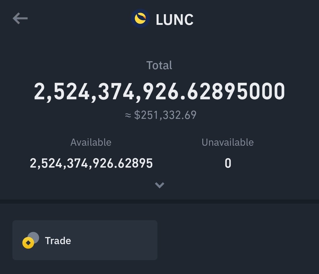 bull_bnb's tweet photo. I am holding 4.1 billion $Lunc. Coz that's the true $Luna. Once burn mechanisms are implemented its just a 1 way ticket to moon. I simply love buying fear and sell greed. Just like sold $matic and $OP. Holding on #binance and #Huobi https://t.co/GZ3kIJkoJq