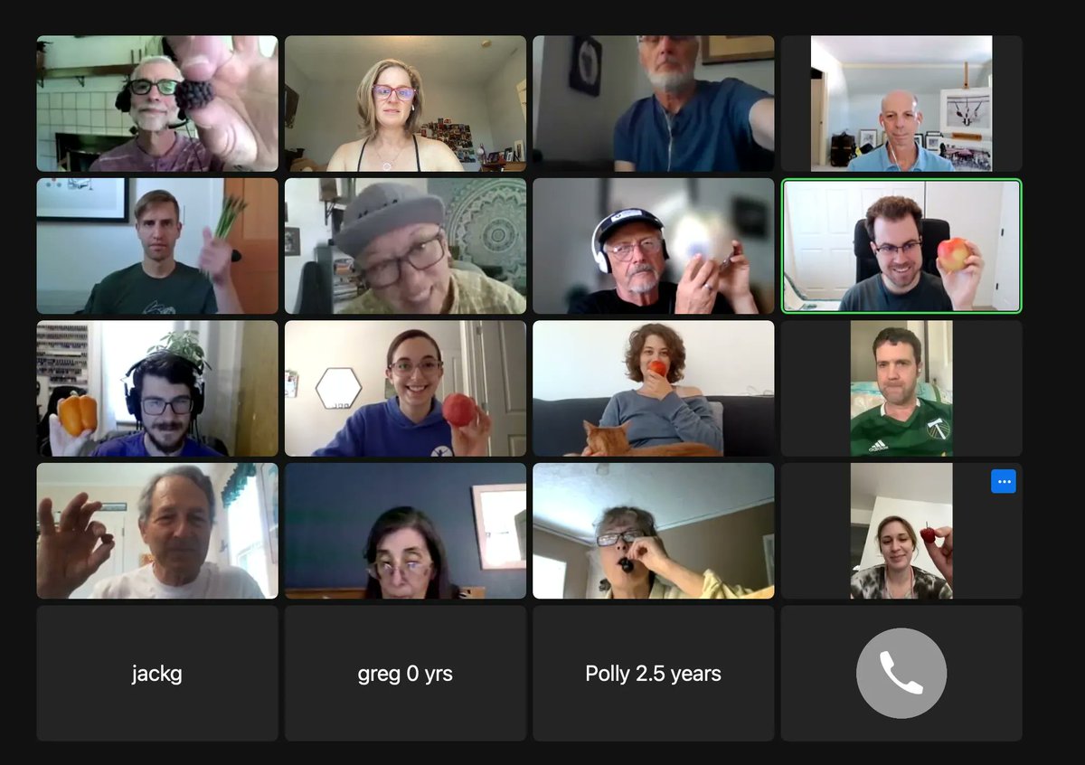 PortlandCCL's tweet photo. We had a great time at our July monthly meeting! We shared our optimism for #climateaction and showed off our favorite summer fruits &amp; veggies!

Join us next month to take action for a healthier planet 🌎 

#grassrootsclimate #grassroots #bipartisanclimate #actonclimate https://t.co/KHIxU2S1GK