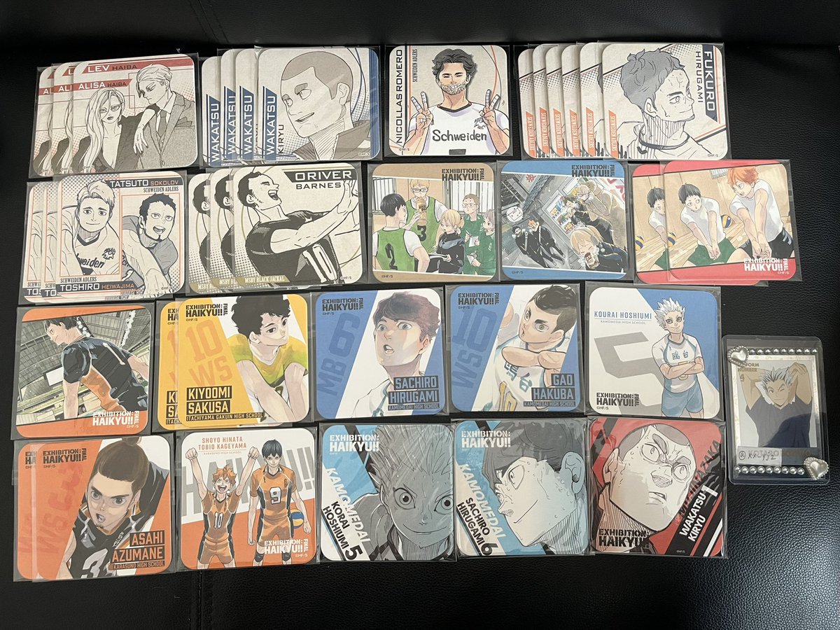 xx_yj2's tweet photo. 【交換/譲渡】ハイキュー ハイキュー展 FINAL ジャンフェス JF アートコースター アトコ

【譲】画像参照

【求】木兎光太郎(画像4枚目)

◎初回プロカ必読
◎郵送または名古屋手渡し

検索からでもお気軽にお声がけ下さい🙇‍♀️ https://t.co/p9GqFffWW4