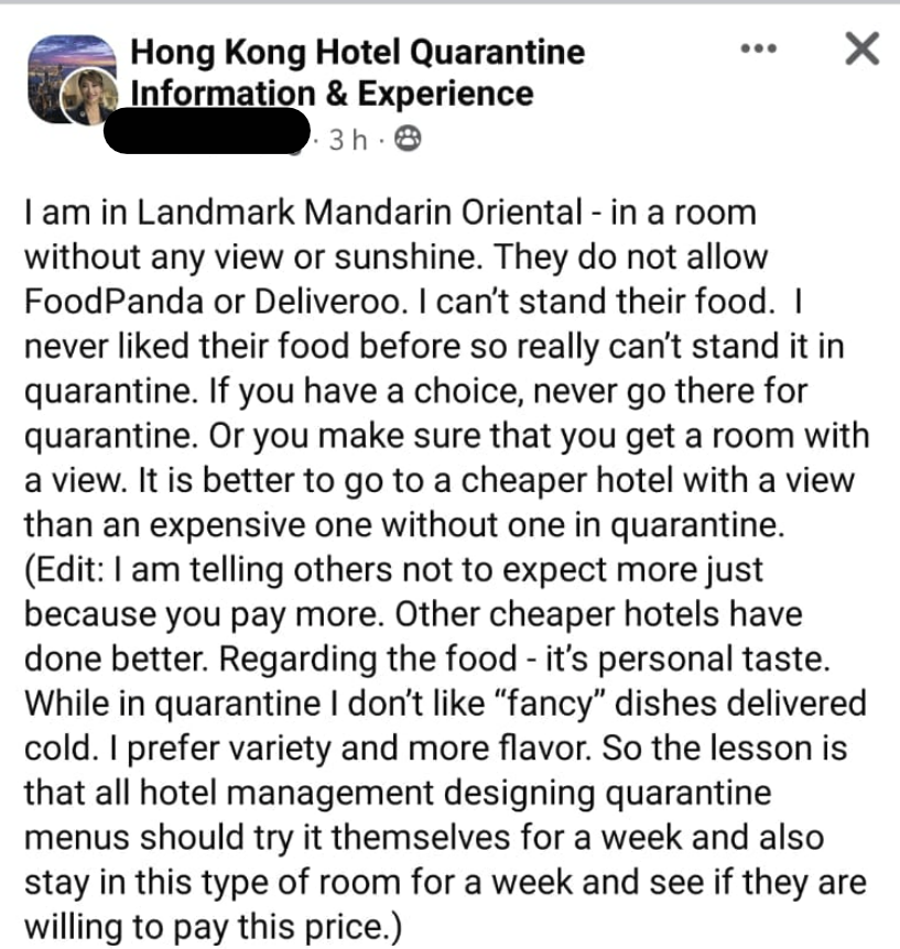 DqhFood's tweet photo. Landmark Mandarin Oriental food review

10/10 for being able to complain from your 5 star hotel

1/10 review rating for staying somewhere you don't like the food anyway. 

🙄 https://t.co/fWoqsjR4l4