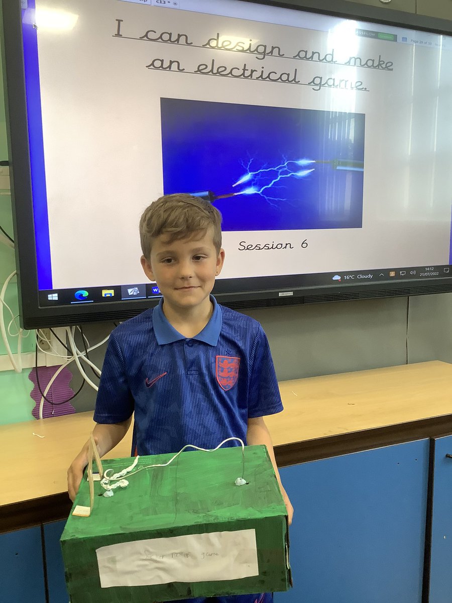 PeelParkClass13's tweet photo. Look at our fantastic electrical games https://t.co/ISdPb4YIU8
