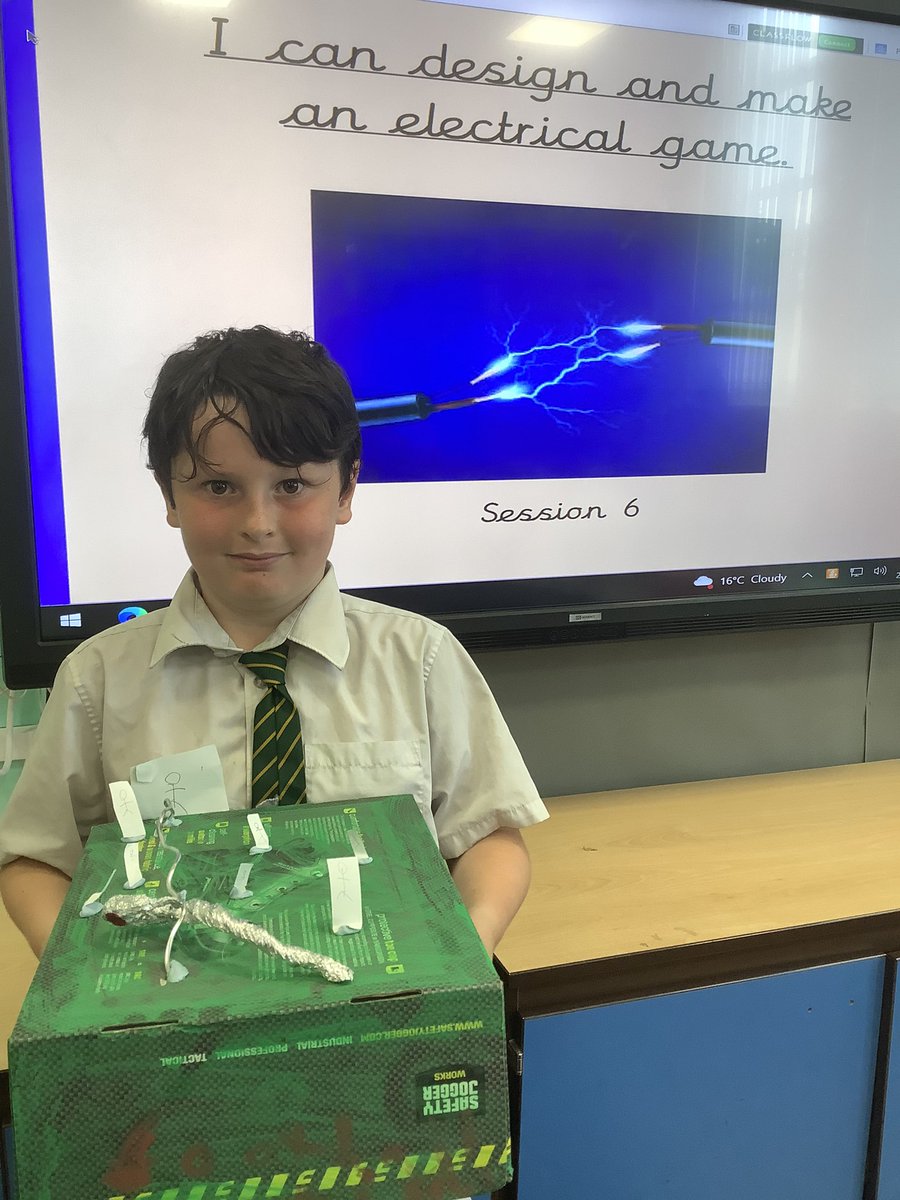 PeelParkClass13's tweet photo. Look at our fantastic electrical games https://t.co/9wTd8fYjX4
