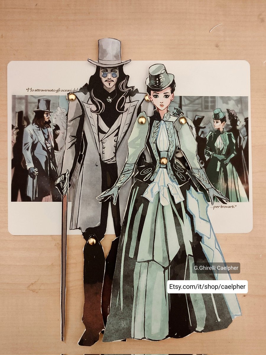 caelpher's tweet photo. https://t.co/UknYalzlDZ
Original paper dolls by G.Ghirelli Caelpher
#Italia
#dracula
#caelpher
#vintage
#tribute https://t.co/4SquLcvPdB