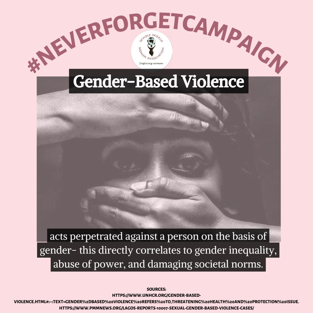 wwwa2007's tweet photo. In preparation for Women's month in South Africa, here is some information on one of the biggest issues plaguing our country- gender-based violence. Please share with family, friends, and others to spread awareness and be instrumental in the fight against gender-based violence. https://t.co/KjPMbcdB8f