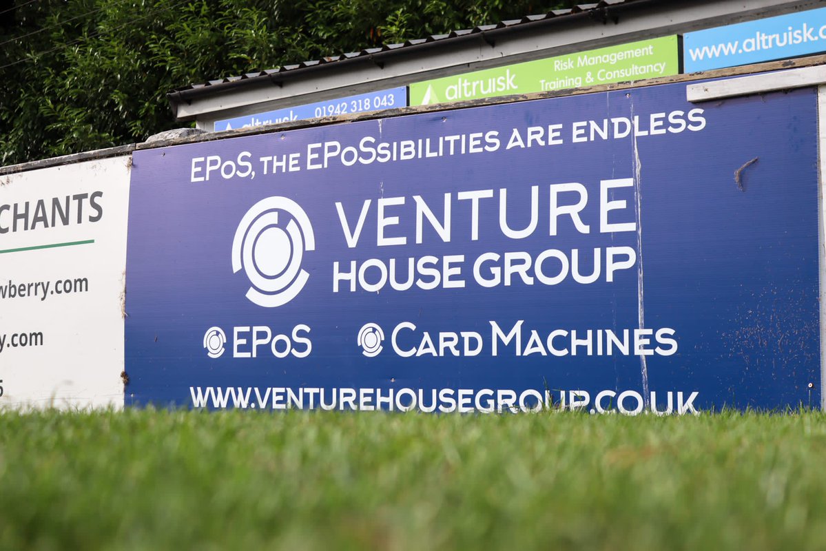 chorleyfc's tweet photo. A new board up at HQ for one of our wonderful partners - @venture_house 😎

Full details ➡️ https://t.co/ARa1m20Eyu on our partnership from March's announcement 👍 https://t.co/R5A868aEmz