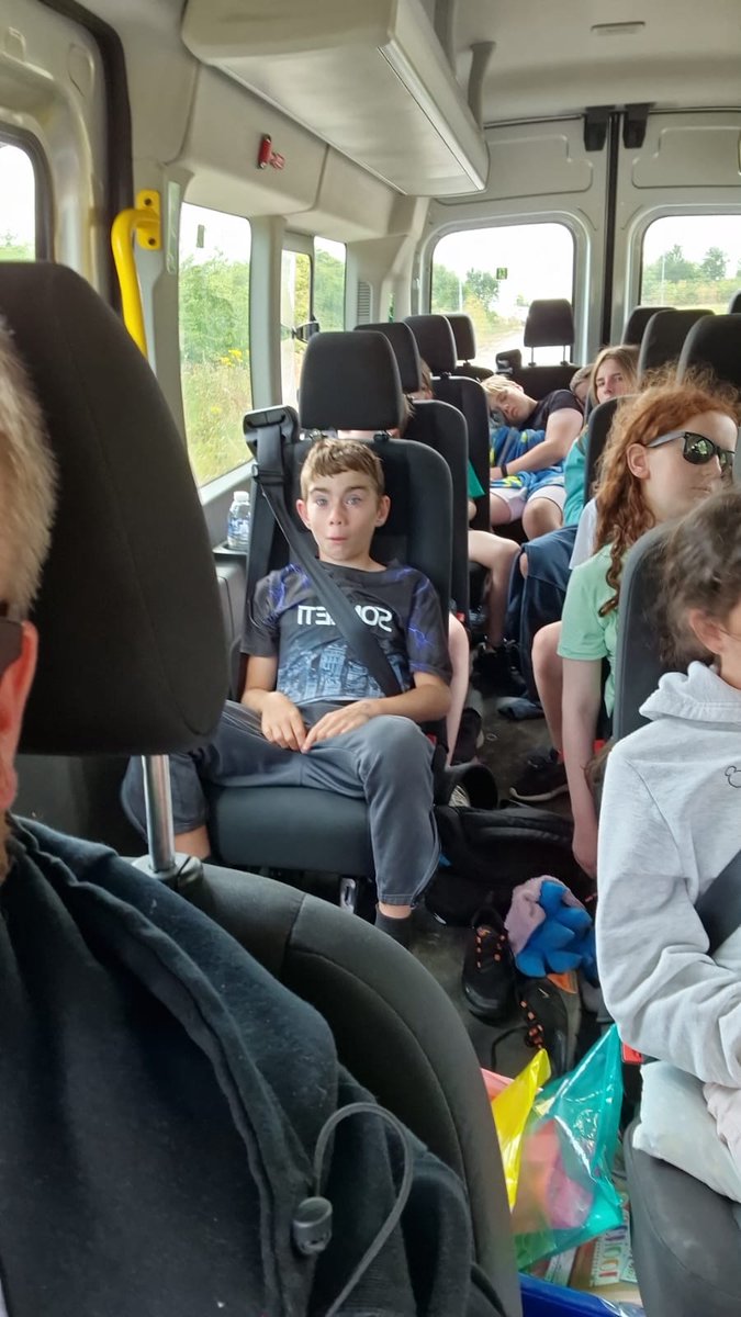 Some sleepy, some not…buses currently in Brackley