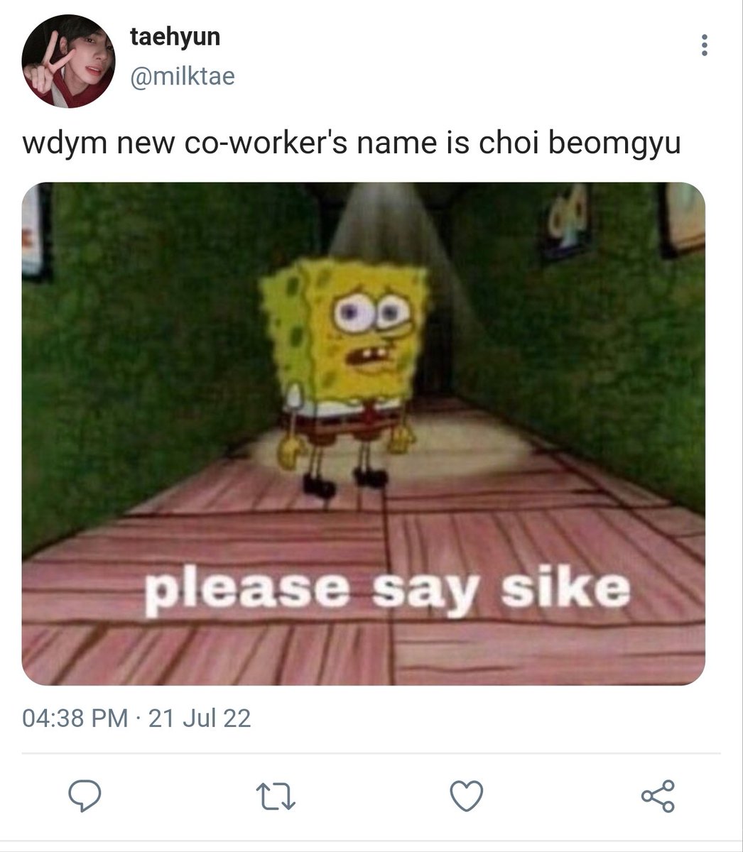beomingly's tweet photo. a taegyu au wherein... 

taehyun works at a café and beomgyu is his annoying friend who follows him everywhere, including the same café taehyun works at. may it be because he likes annoying taehyun 'til he explodes or he enjoys taehyun's presence a little too much, no one knows. https://t.co/LofFfV6tgn