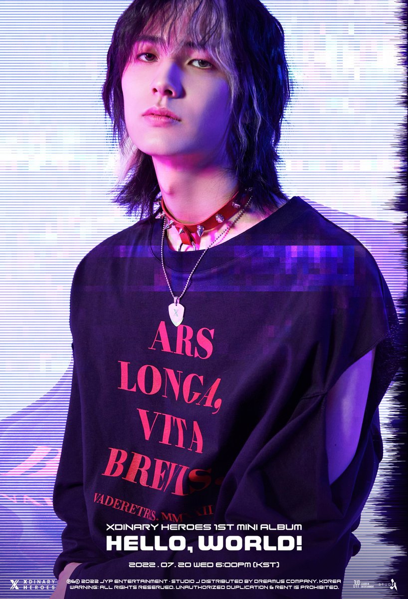 XdinaryHeroes HELLO,WORLD! ラキドロ ジュヨン XdinaryHeroes HELLO,WORLD! ラキドロ ジュヨン Glitter Magazine