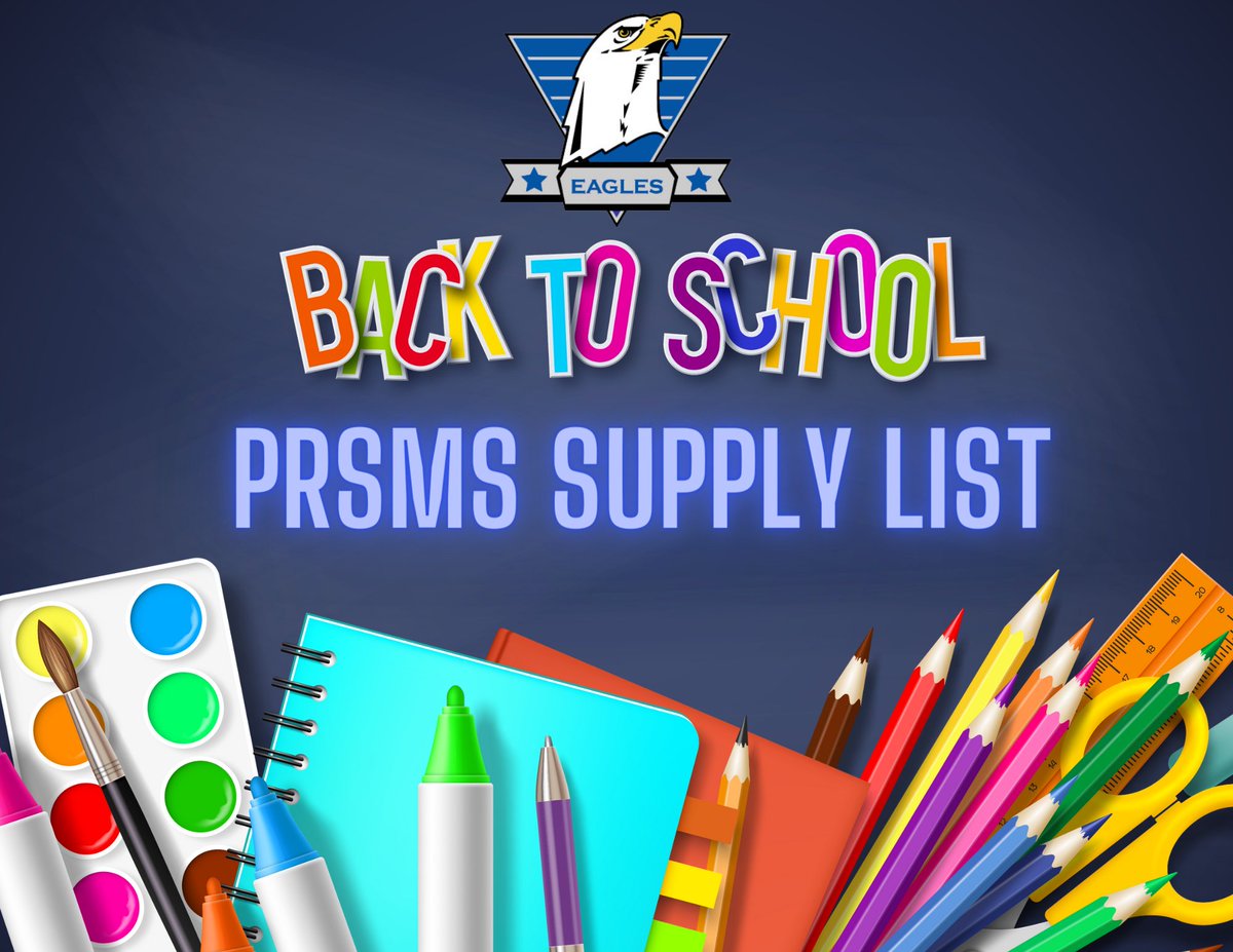 Check out our website for the PRSMS supply list: 
prsms.pasco.k12.fl.us/wp-content/upl…