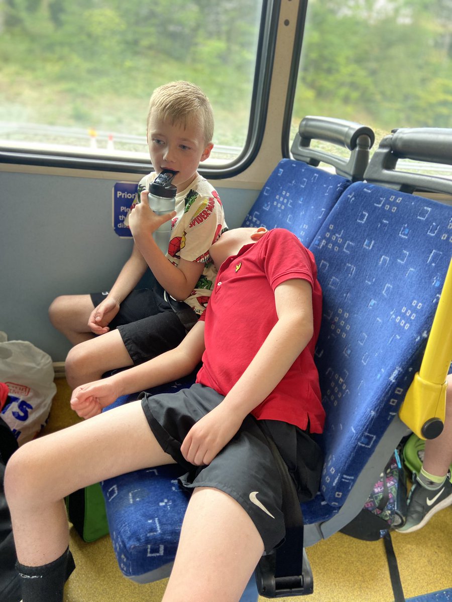 year3sjb's tweet photo. The fun was all too much for some of us! https://t.co/CvJNASiNZV