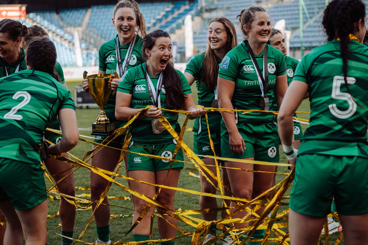 rugby_europe's tweet photo. ☘️🇪🇺 | Congrats on an outstanding 7s summer, @IrishRugby! 🤟

Good luck in Cape Town. ✈️ https://t.co/opQxRDK4iz