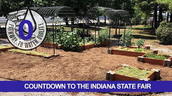 pathway2water's tweet photo. Welcome to the 2022 Indiana State Fair!  Enjoy your last stop at PWQ by visiting our new urban soil health area and learn what you can do in your own backyard garden to protect Indiana’s water quality. https://t.co/dHCw5Vx6Rl