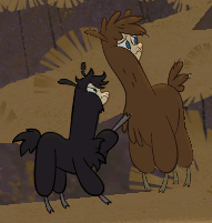TFH_Facts's tweet photo. On the Alpake Highlands - Paprika's homestage - there's a couple of particular Alpake NPCs that appear on it. They're are a reference to Dan and Chris from "Dan VS" show, and appear only on day variant of the stage.
#themsfightinherds https://t.co/qdcQyxQrJm