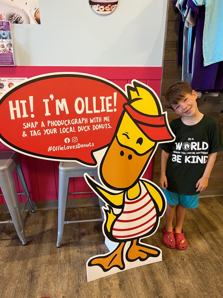 #OllieLovesDonuts and so do #SchroederDragons!