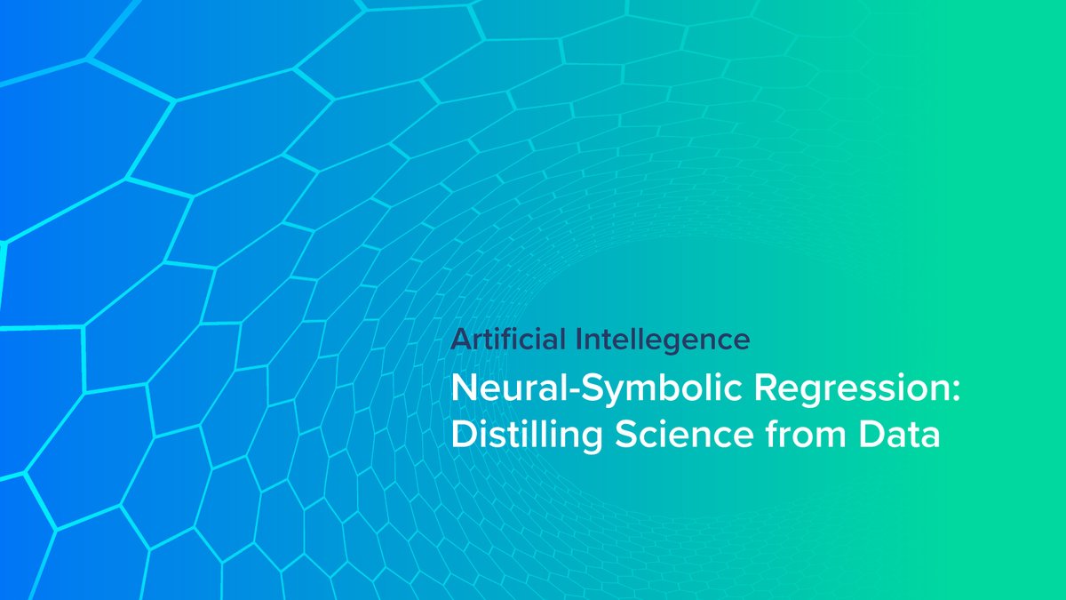 Exxactcorp's tweet image. Modern science generates tremendous amounts of data. Reduce data by employing symbolic regression. 
👉bit.ly/3cuNTd3

cc:@ipfconline1 @SpirosMargaris 
#deeplearning #symbolicregression