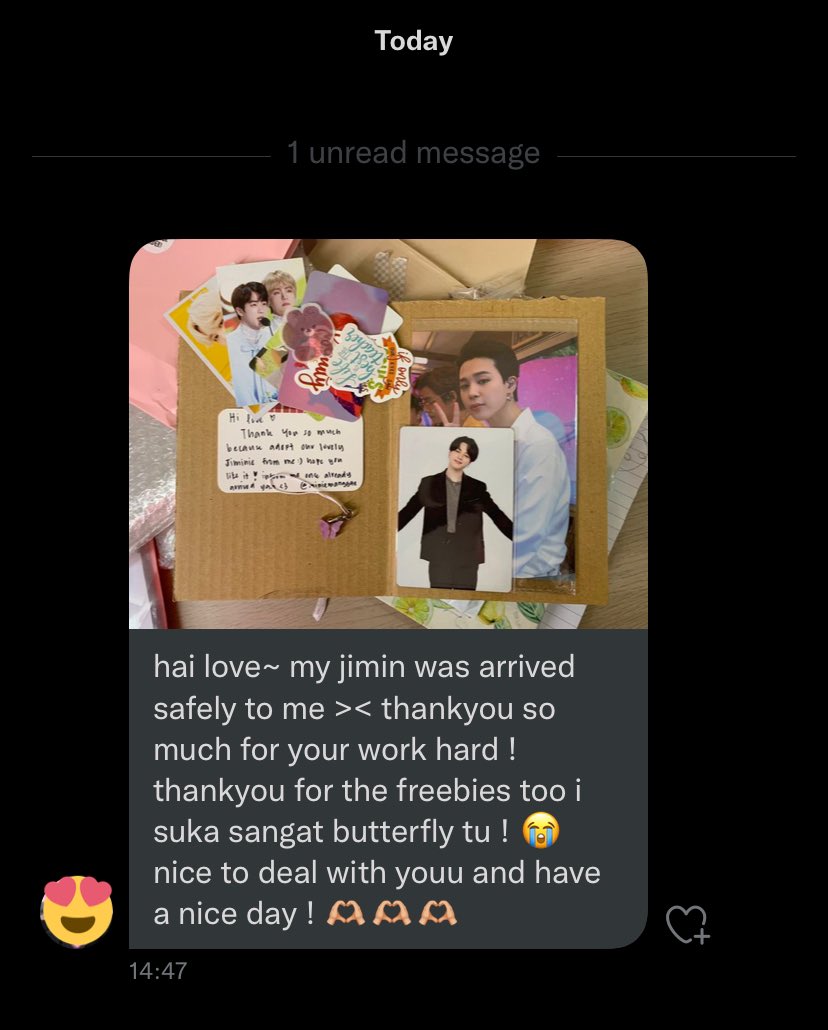 miniemanggae's tweet photo. thank you love !!
#miniemanggaefeedback https://t.co/tERyquWiUi