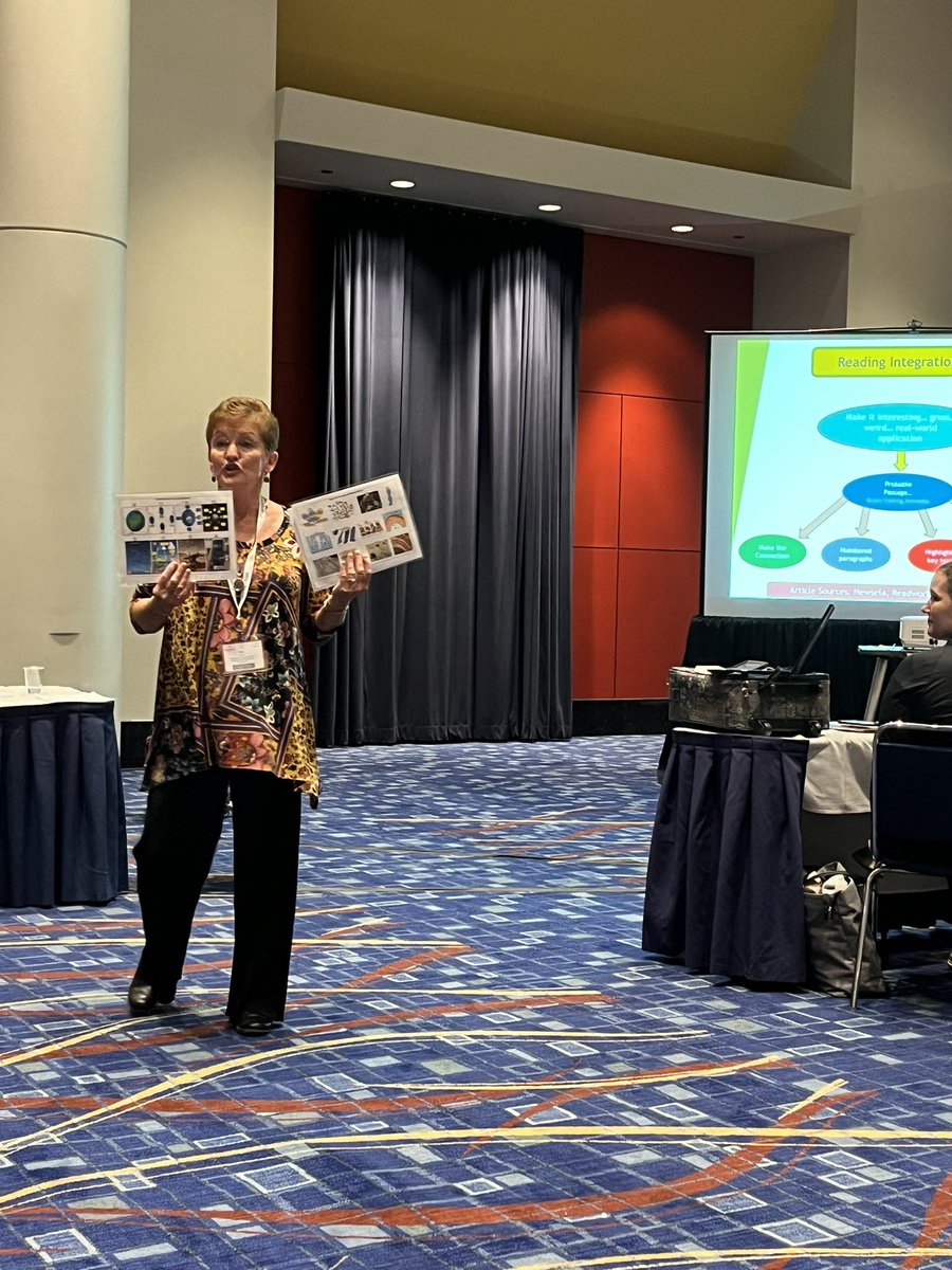 Great session from our own Iris Mudd @muddmail222 at the Nat Science Conference on Building Scientific Literacy in Students. I can always learn a new strategy to use and take back to share with my teachers. #NSTA2022 @WSFCS_Science @wsfcs