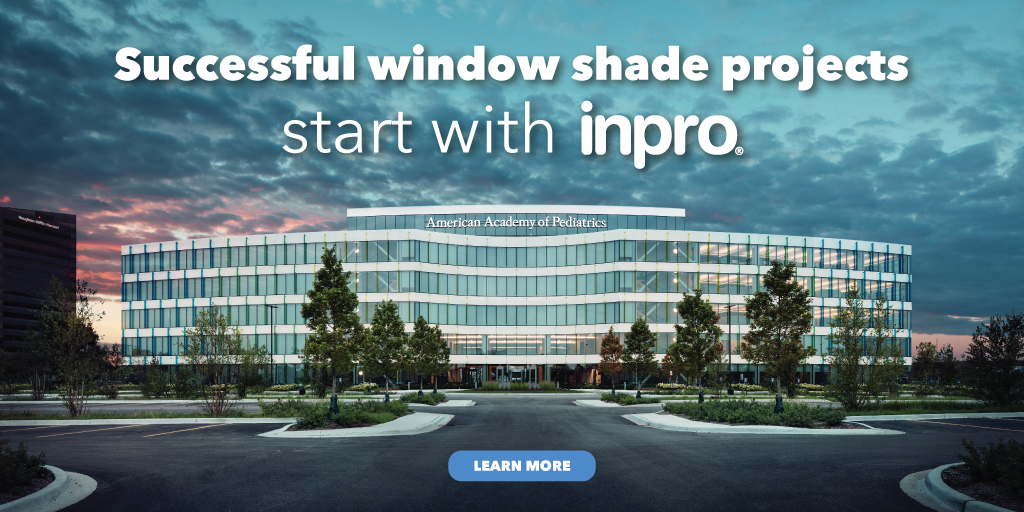 InproCorp's tweet photo. Shed some light on complicated window treatments. Get a shade specialist that can handle your most complex projects.
Learn More Here: https://t.co/dfjityLOfS
#WindowTreatments #CommercialWindowTreatments #CommercialWindows #WindowShades #ArchitecturalProducts #ED12 #Inpro https://t.co/3vOe2Y2AzU
