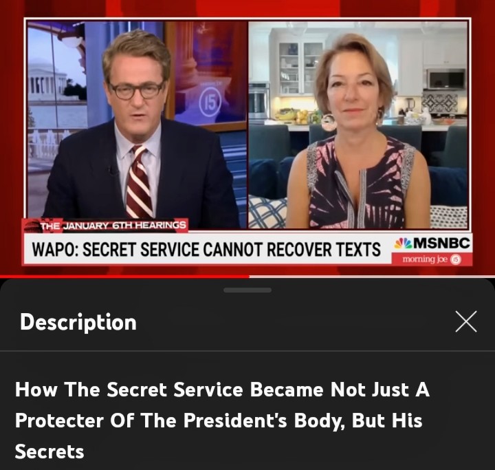 WorldJustice7's tweet image. Morning Joe: "How do Americans not draw the conclusion this is a coverup?"
We can't. Because it is.
#SecretServiceIsCompromised
#TrumpMAGAfans
#Embarassing
#Disgraceful

youtu.be/4pWhth2ElrA