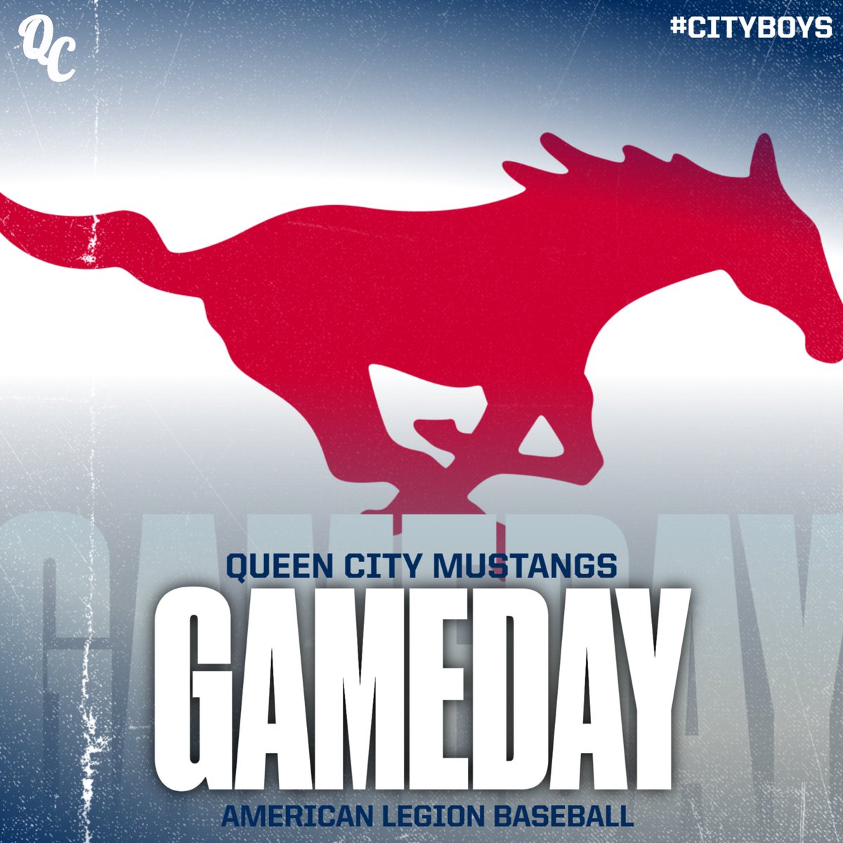 GAMEDAY!

We will continue Game 7 tonight in Gastonia! We need everyone to make the short drive down I-85 to support your boys from the 704!

🆚 Rutherford County
⏰ 7:00 PM
📍 Sims Park
🦏 Home of <a href="/GCRhinosBSB/">Gaston College Baseball</a>
📈 @GCsports 

#QueenCityBSB | #CityBoys