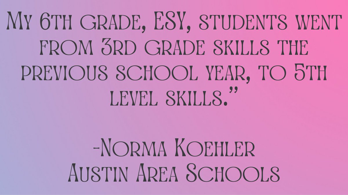 Achieving goals is not an easy task, but it's possible when you work hard and put in the time. So congratulations to the students who worked hard and went from 3rd grade to 5th grade skills! Here’s to all the hard work that went into this success story. <a href="/iu9social/">IU9 Social</a>