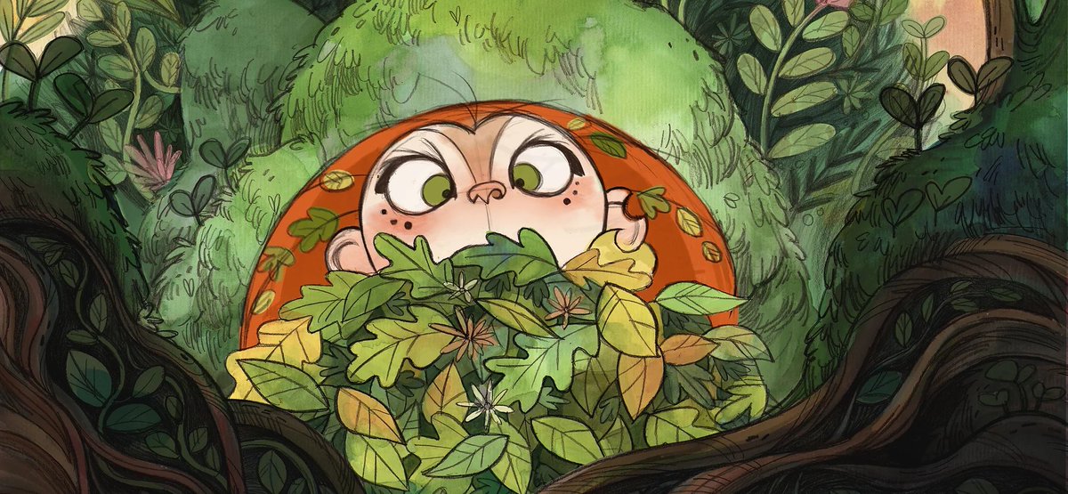 ani_obsessive's tweet image. Scene illustrations by Almu Redondo and Alice Dieudonné for Wolfwalkers (2020), dir. Tomm Moore and Ross Stewart, Cartoon Saloon

These are concept paintings that Cartoon Saloon used as blueprints for the final shots in Wolfwalkers