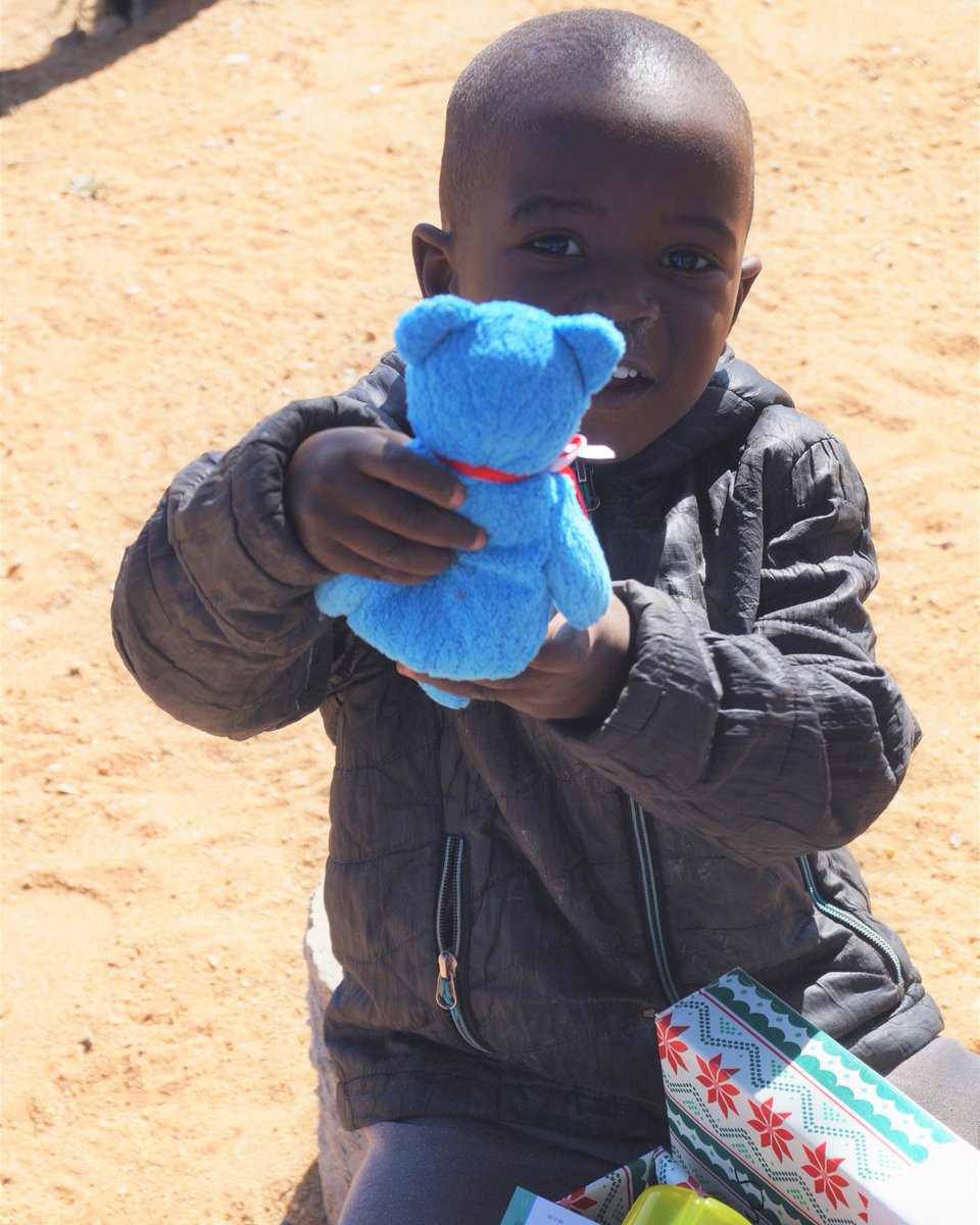 "In Outjo, Namibia. Your boxes blessed our children. Thank you."

We praise God for the opportunity to share God's love with children like these in Namibia! ❤️