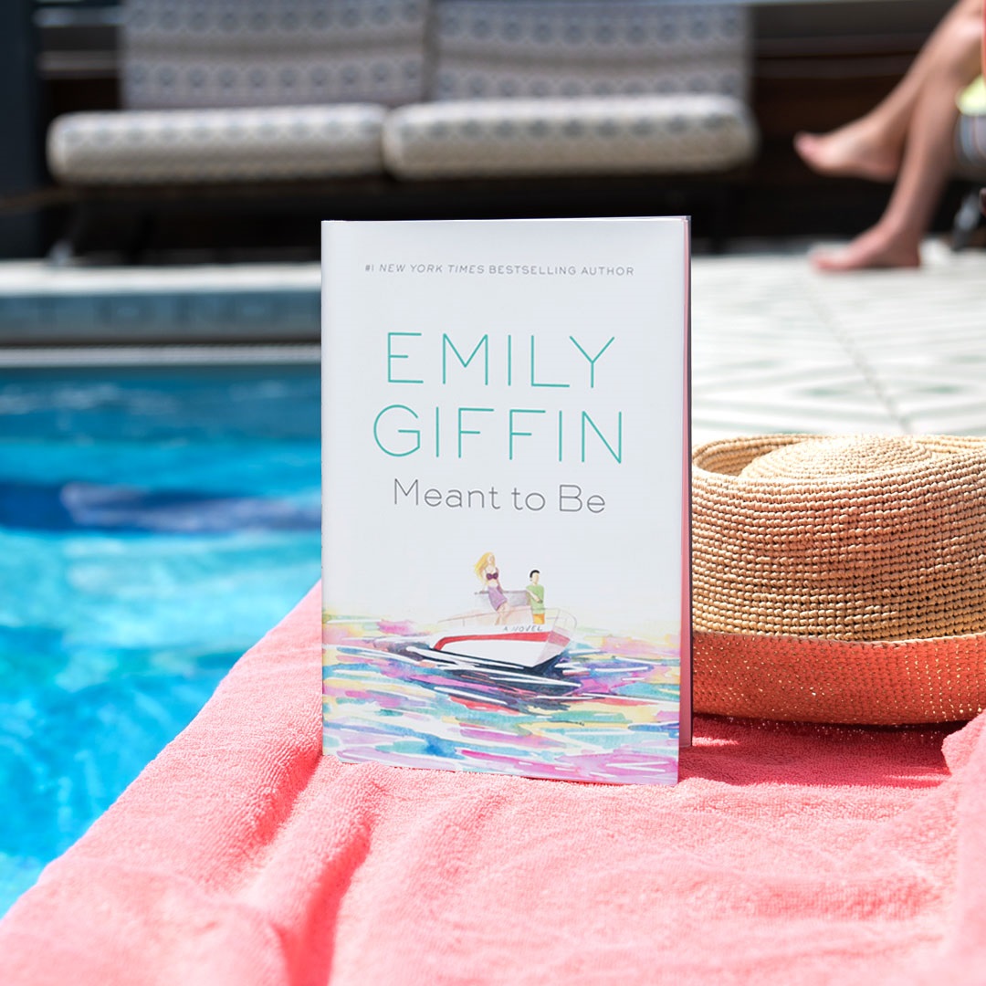 ✔️ Cold pool ✔️ Hot new Emily Giffin novel ✔️ Peak summer vibes unlocked @emilygiffin's MEANT TO BE is out now!