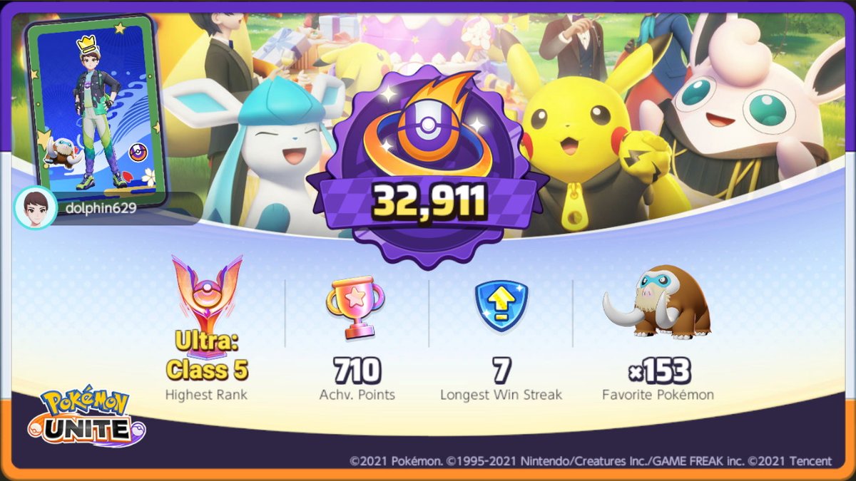 This was a good year #PokemonUNITE #NintendoSwitch