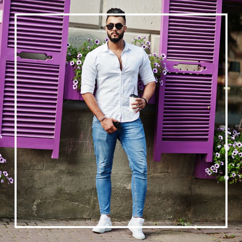 Buy online Purple Solid Casual Shirt from shirts for Men by Hangup for ₹699  at 30% off | 2024 Limeroad.com