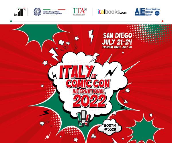 Italbooks's tweet photo. Comic Con International 2022 - Opening Day! After a two-year absence due to the pandemic, the in-person Comic Con has returned. The Italian Trade Agency is exhibiting at booth #5526. Come check us out.
#italbooks #ITAChicago #comic-con #GiuntiEditore #leggoGiunti #agbook https://t.co/8ILBh1HyIj