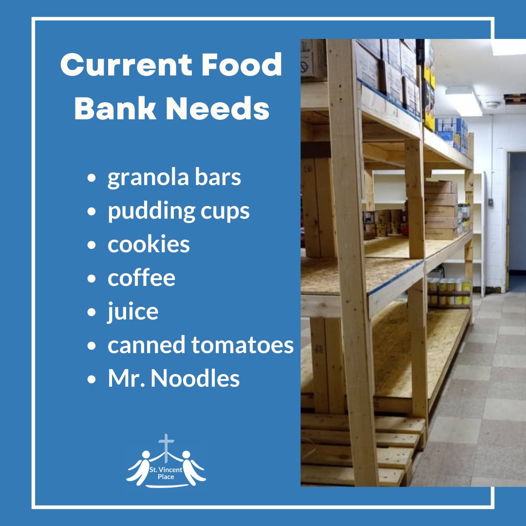 svpssm's tweet photo. Our food bank shelves are again getting extremely low with record levels of use continuing but declining donations coming in. If you can donate any nonperishable goods, everything helps, but the items below we are either right out of or about to run out of. https://t.co/s0mQqsgCz6